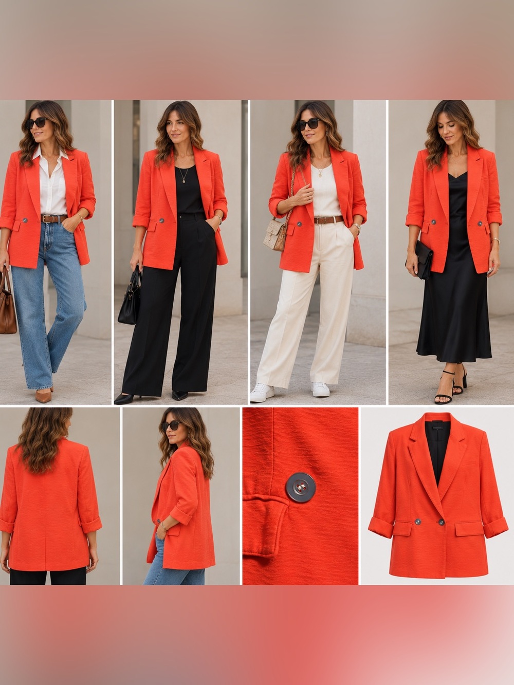 🛑 6/$25 Finders Keepers Double-Breasted Blazer size small